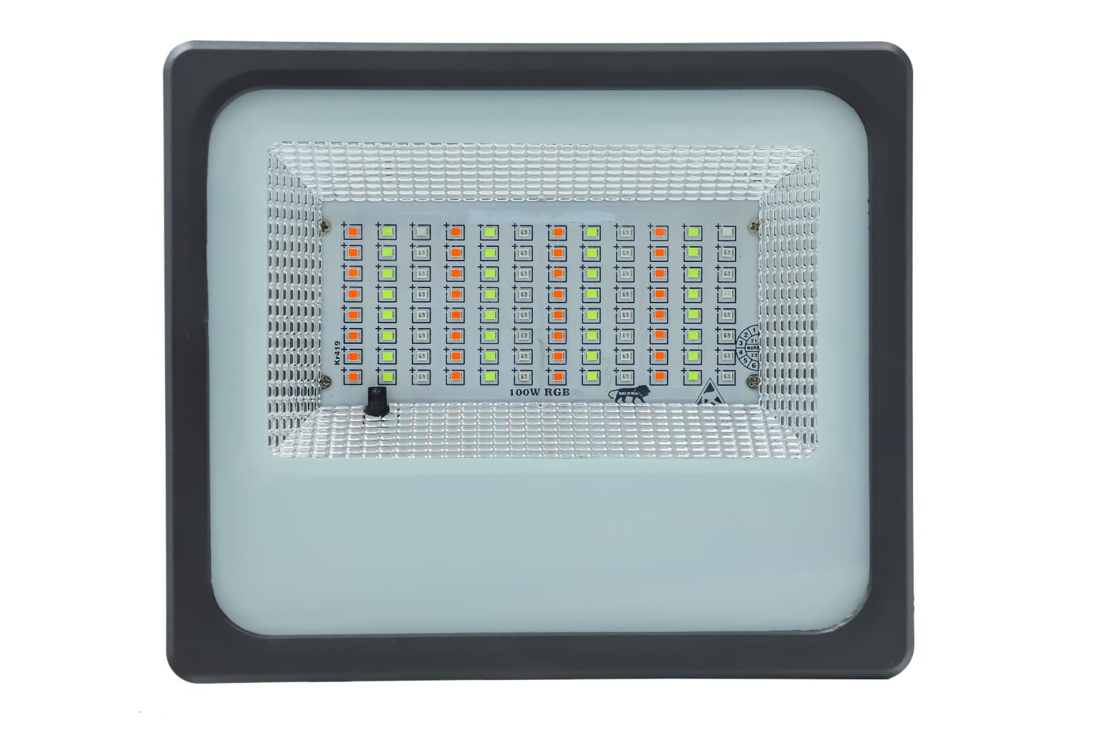 🌈 100W RGB LED Flood Light with Remote — Multi-Color Decorative & Event Lighting