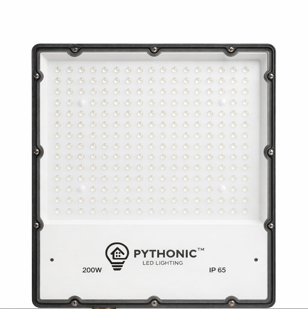 ⭐ 200W LENS STAR Model LED Flood Light — Super Bright & Heavy Duty Outdoor Lighting